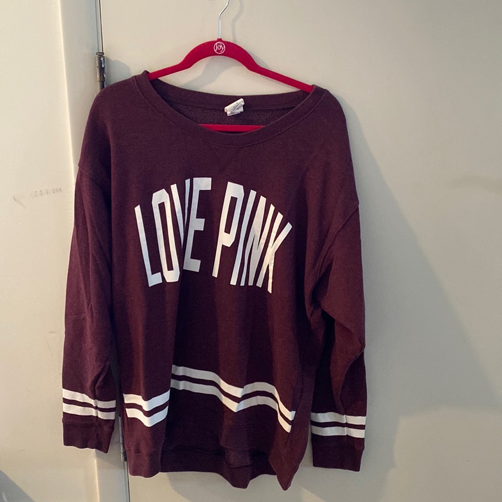 VS Pink Crew neck sweatshirt